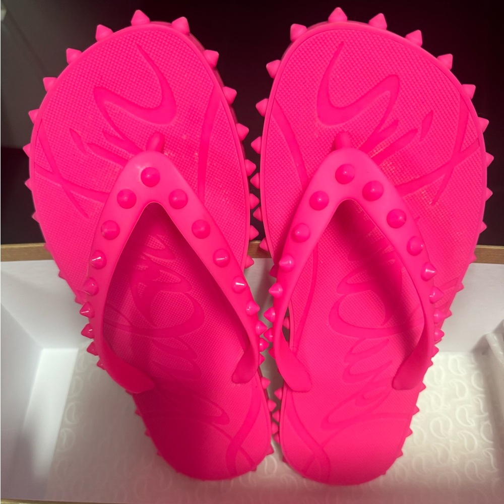 Hot Pink Christian Louboutin Sandals size 37